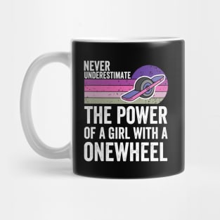 onewheel girl Mug